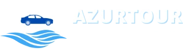 Logo Azurtour VTC Nice blanc